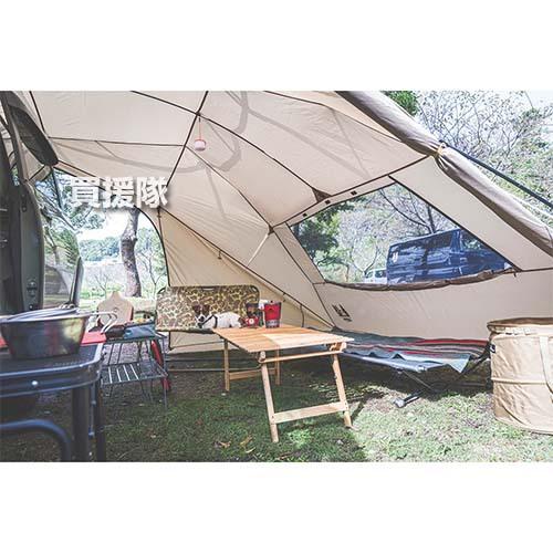 オガワカーサイドリビングdx-Ⅱ タープサンドベージュ