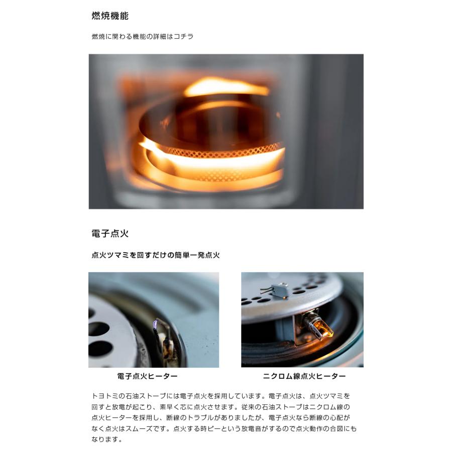 TOYOTOMI（トヨトミ） 反射形 石油ストーブ グレー （コンクリ10畳