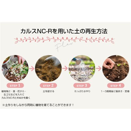 リサール酵産 カルス NC-R 粉状 10kg 4袋 合計40kg 土壌改良資材 リサール酵産 カルス NC-R 粉状 10kg 4袋 合計40kg 土壌改良資材