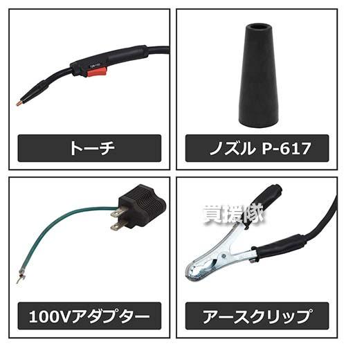 スター電器(スズキッド) インバーター ノンガス半自動溶接機 モスグリーン ネット限定モデル 100V Buddy SBD-80MG｜truetools｜03