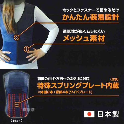 SUN UP パワーサポートベスト （M〜LL） 男女兼用 ネイビー メッシュ素材 |  | 02