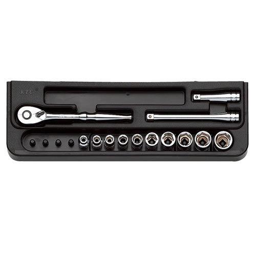 KTC TB210B 6 3sq ソケットレンチセット[13点]インチサイズ｜Yahoo!フリマ（旧PayPayフリマ） KTC工具 6.3sq.ソケットレンチセット 13点 TB210B