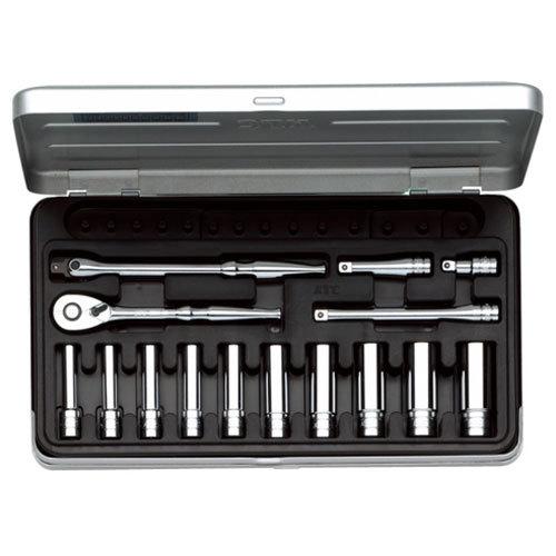 KTC工具 6.3sq.ソケットレンチセット 15点 TB2L10 ボックスツールセット
