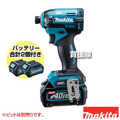 マキタ（makita） 充電式インパクトドライバ 青 TD003GRAX : 買援隊
