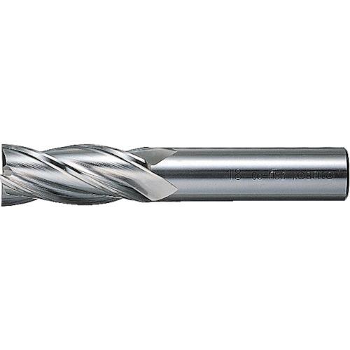 三菱マテリアル 三菱K 4枚刃センタカット ハイススクエアエンドミルミディアム刃長 M 25mm 4MCD2500 期間限定 ポイント10倍