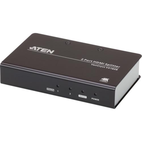 ATENジャパン 株 ATEN ビデオ分配器 HDMI / 1入力 / 2出力 / 4K対応 VS182B 期間限定 ポイント10倍｜truetools