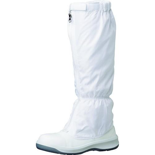 ミドリ安全 トウガード付 静電安全靴 GCR1200 フルCAP フード ホワイト 23.5cm GCR1200FCAP-H-23.5 期間限定 ポイント10倍