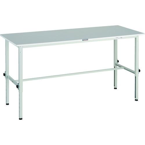 トラスコ中山 TRUSCO 軽荷重作業台高さ調節式 150kg RAEM2型 RoHS2対応天板 1800X750XH650〜950 ホワイト色 RAEM2-1800_W 期間限定 ポイント10倍