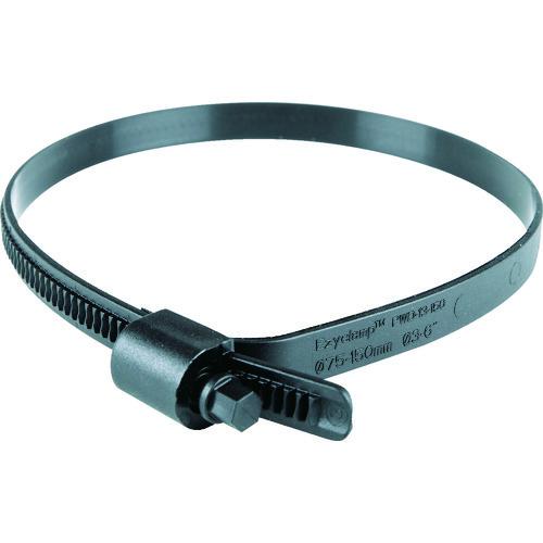 HCL Fasteners社 HCL 樹脂製ホースバンド Ezyclamp 締付径25.0〜150.0mm 対辺8.0mm ナイロン66 PWD-13-150-SC-PA66-BK 期間限定 ポイント10倍