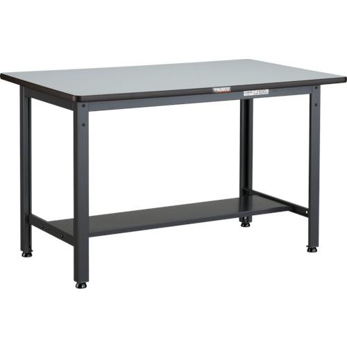 トラスコ中山 TRUSCO 中荷重作業台 500kg AEW型 1200X750XH740 基本タイプ ダークグレー色 AEWR-1275 期間限定 ポイント10倍