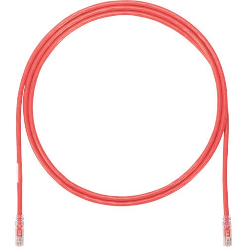 パンドウイットコーポレーション PANDUIT カテゴリ6A UTPパッチコード 24AWG単線 ケーブル径:Φ6.4mm 15m 赤 UTP6AX15MRD UTP6AX15MRD 期間限定 ポイント10倍