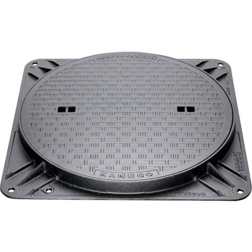 カネソウ マンホール・ハンドホール鉄蓋 簡易密閉形 防水・防臭形 角枠 MKHY-25-750-KAKU-B 期間限定 ポイント10倍