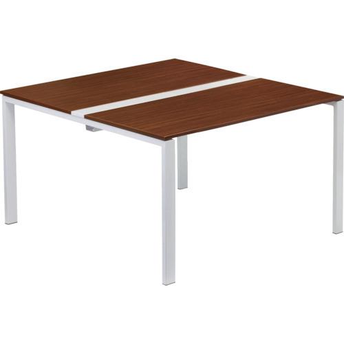 トラスコ中山 TRUSCO フリーアドレス用デスク 1200X1300X720 ナチュラルXブラック TFAD1213NR-BK 期間限定 ポイント10倍