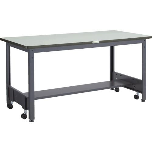 トラスコ中山 TRUSCO 中荷重作業台 500kg CFW型 1500X900XH740 基本タイプ ダークグレー色 CFWR-1590 期間限定 ポイント10倍