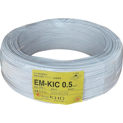 バーゲンで 200m 白 EM-KIC2.0 KHD KHD 株 EMKIC2.0SQ-04-200M ポイント10倍 期間限定 その他DIY、業務、産業用品