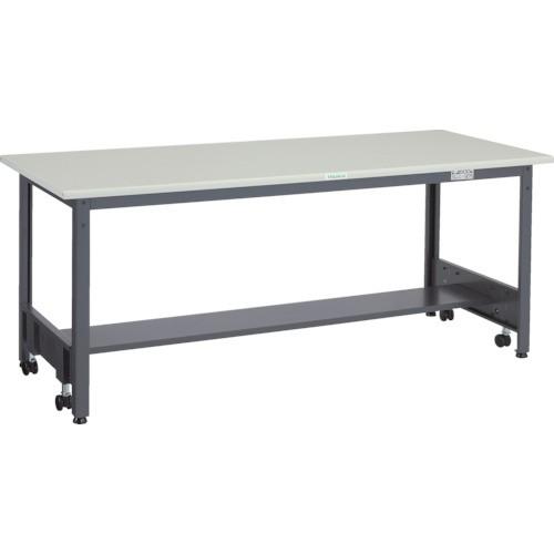 トラスコ中山 TRUSCO 中荷重作業台 500kg CFW型 1500X900XH740 基本タイプ ダークグレー色 CFWS-1590 期間限定 ポイント10倍