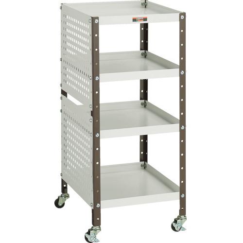 TRUSCO中山 トラスコ中山 TRUSCO V型ツールワゴン 350X420XH798 4段 P