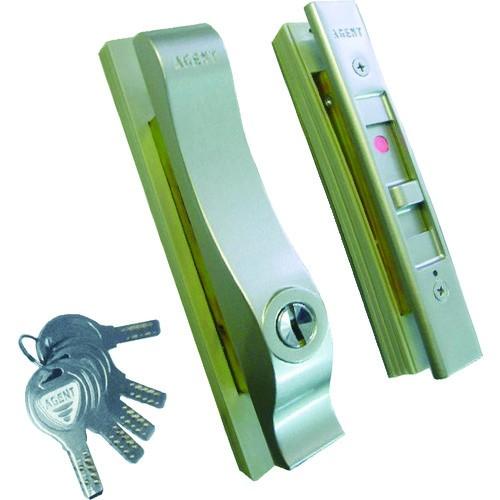 株 大黒製作所 AGENT 万能引違戸錠 ディンプルシリンダータイプ BJ-1 シルバー BJ-1-007 期間限定 ポイント10倍