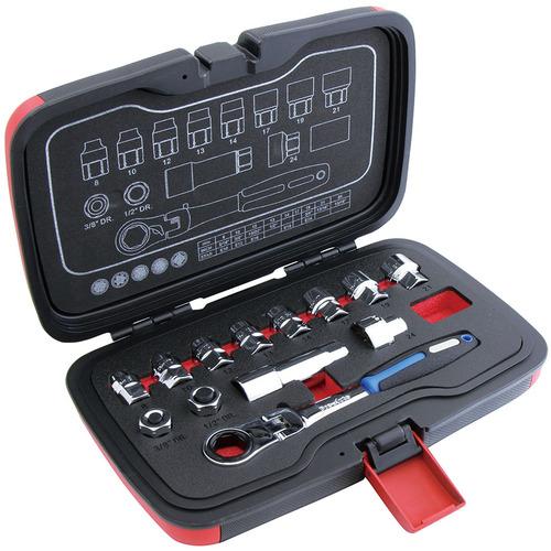 スエカゲツール 株 Pro-Auto ゴースルーラチェット＆スプラインソケットセット GTFL-13SS 期間限定 ポイント10倍