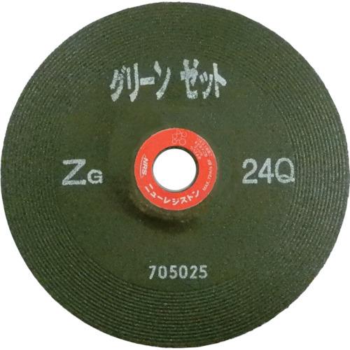 ニューレジストン NRS 重研削用砥石 グリーンゼット 180×6×22 ZG24Q GNZ1806-ZG24Q 25枚入 期間限定 ポイント10倍