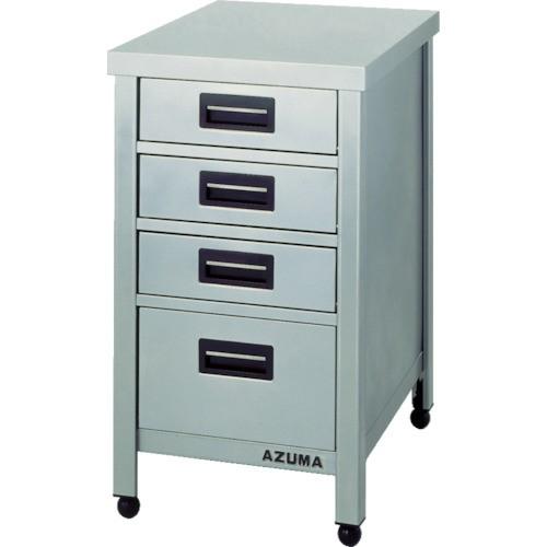 azuma⁄東製作所 ステンレス製縦型引出し付作業台 1200×600×800