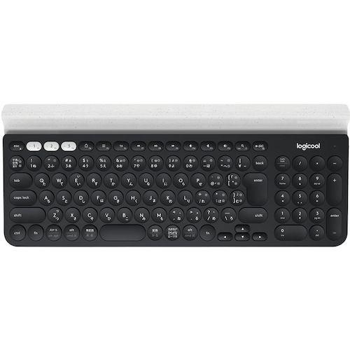 値引き中！【新品未使用】 Logicool WAVE KEYS Logitech Wave Keys Ergonomic Wireless Keyboard - Graphite
