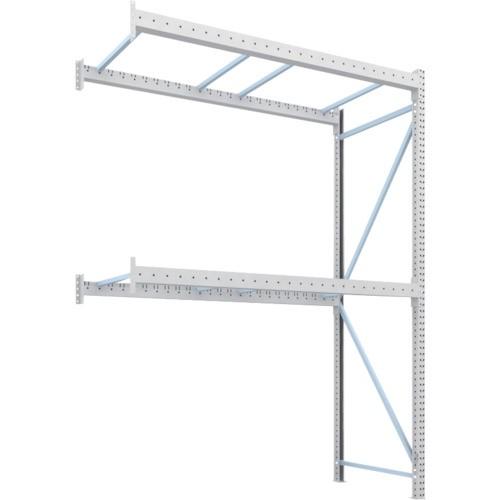 トラスコ中山 株 TRUSCO パレットラック2トン用2500X1100XH3500 2段 連結 2D-35L25-11-2B 期間限定 ポイント10倍