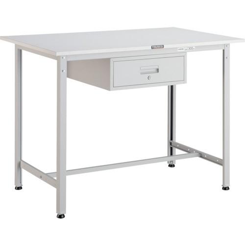 トラスコ中山 TRUSCO 軽荷重立作業台 300kg HAE型 900X600XH900 1段引出付 ホワイト色 HAE-0960F1_W 期間限定 ポイント10倍