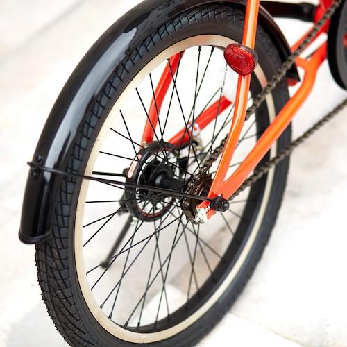 TRUSCO中山 トラスコ中山 TRUSCO 災害時用ノーパンク自転車 ハザード 