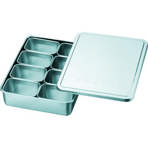 スギコ産業 SUGICO 18-8検食用容器 田型日付入 8個入 285×221×63 KS-901 期間限定 ポイント10倍