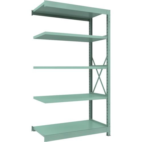 トラスコ中山 株 TRUSCO R3型中量棚 1200X600XH2100 5段 連結 R3-7465B 期間限定 ポイント10倍