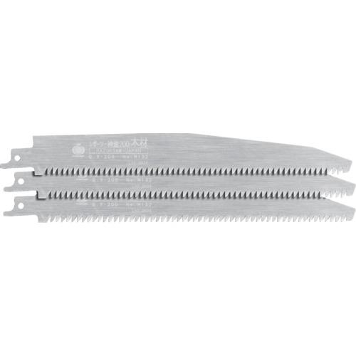 玉鳥産業 RAZORSAW 神速200木材 3枚入 M132P3 期間限定 ポイント10倍