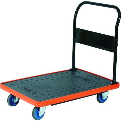 トラスコ中山 株 TRUSCO MKP樹脂製台車 固定式 906X616 ウレタン MKP-302U 期間限定 ポイント10倍