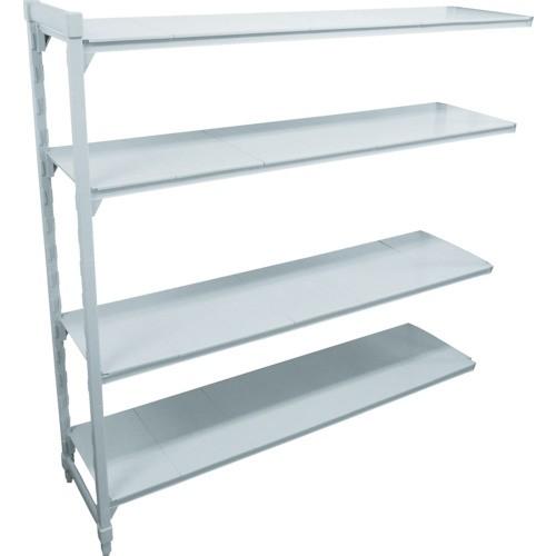 キャンブロ社 CAMBRO 固定追加ユニットカムシェルビングプレミアムシェルフ ソリッド型4段 1476×610×1830mm CPA246072S4 期間限定 ポイント10倍