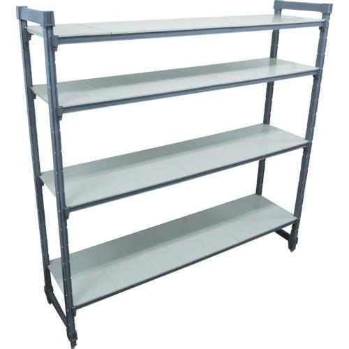 キャンブロ社 CAMBRO 固定基本ユニットカムシェルビングエレメンツシェルフ ソリッド型4段 1520×610×1830mm ESU246072S4 期間限定 ポイント10倍