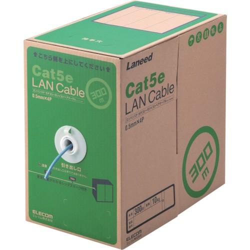 エレコム ELECOM EU RoHS指令準拠LANケーブル CAT5E 300m ブルー LD-CT2/BU300/RS 期間限定 ポイント10倍