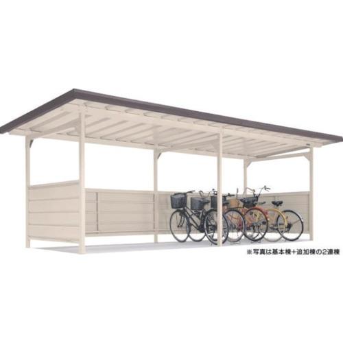 （法人限定） 株 淀川製鋼所 ヨドコウ ヨド自転車置場 YOKCー245 ブラウニー 2連棟 YOKC-245BN-1-2X1 期間限定 ポイント10倍