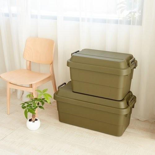 TRUSCO中山 収納ボックス 日本製 トランクカーゴ 50L OD色 ODC-50 