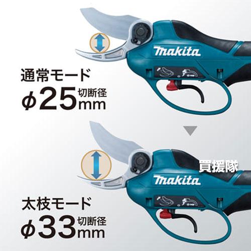（P5倍）（22日限定）マキタ 充電式せん定ハサミ (標準トルクタイプ) （ハサミ部のみ/バッテリ 充電器別売） UP361DZSPの画像
