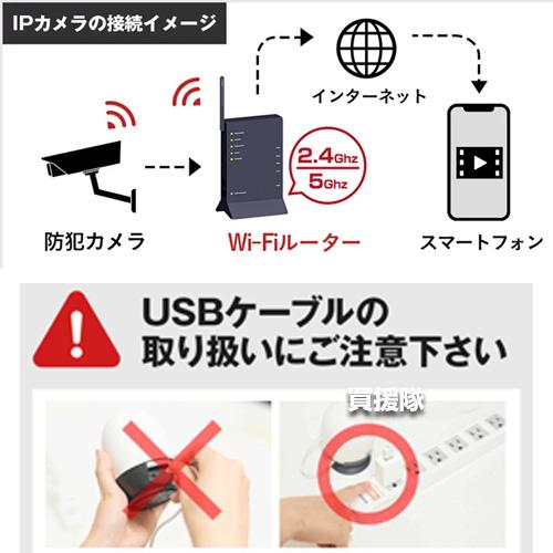 WTW 塚本無線 塚本無線 見守りカメラ みてるちゃん猫24 スマートカメラ