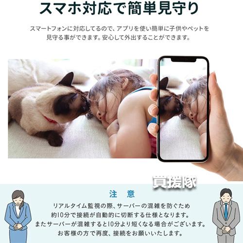 WTW 塚本無線 塚本無線 見守りカメラ みてるちゃん猫24 スマートカメラ