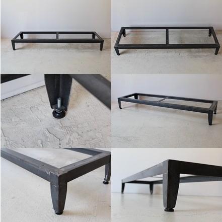 アイアン 架台 Iron Option》木脚をアイアン台座に変更できます。鉄脚 手作り
