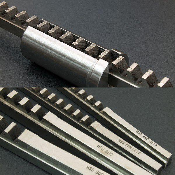 希少!キー溝加工 ブローチセット 溝幅4/5/6/8mm対応 特殊工具で 希少!キー溝加工 ブローチセット 溝幅4/5/6/8mm対応 特殊工具で