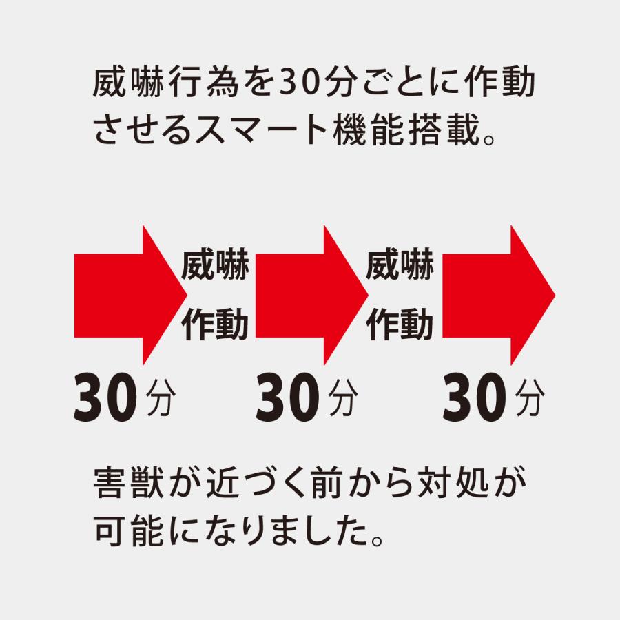Ledフラッシュと超音波で害獣撃退 猪 Fjk 195 使いやすくなった 富士倉 通せんぼくんneo 鹿 セール 鹿