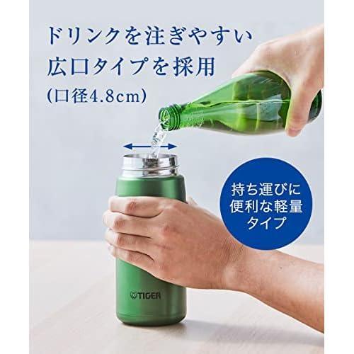 炭酸対応タイガー魔法瓶TIGER 水筒 500ml 真空断熱炭酸ボトル ステンレスボトル ビールOK 保冷 持ち運び グロウラー MTA-T050KS スチールブラック｜trust-mart-honten｜07