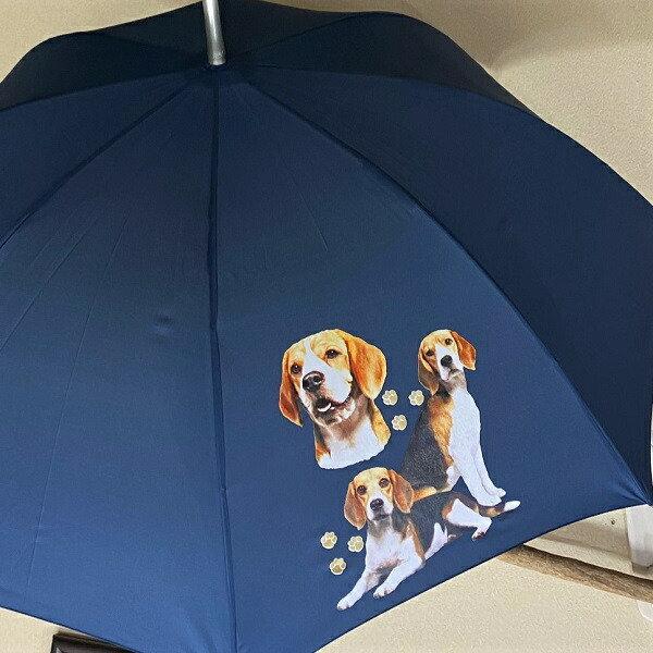ビーグル （集合2) ビーグルグッズ 傘 65cm 直径110cm レディース メンズ 男女兼用 雨傘 かわいい おしゃれ 梅雨 レイングッズ UVカット 風に強い 耐風 犬柄｜trust-wanpoint｜04
