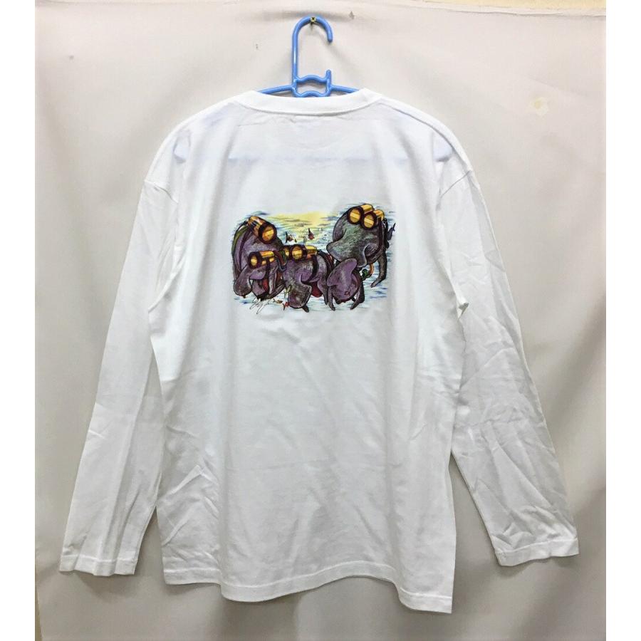 新品未使用　LEONARD 動物柄 長袖Tシャツ ストールセット マナティー （前後）野生動物 ワイルドライフ 海獣 長袖 tシャツ