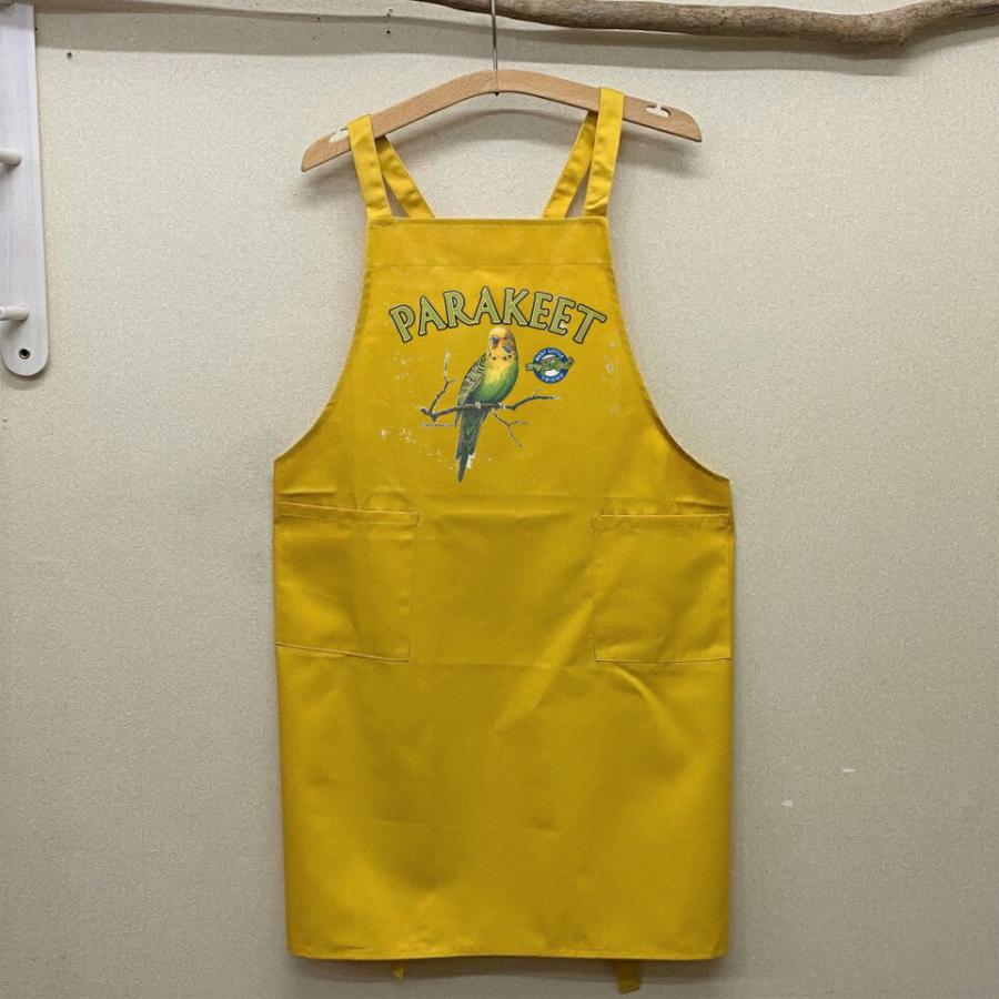 セキセイインコ カラー エプロン（No.1）鳥 トリ バード バッククロス