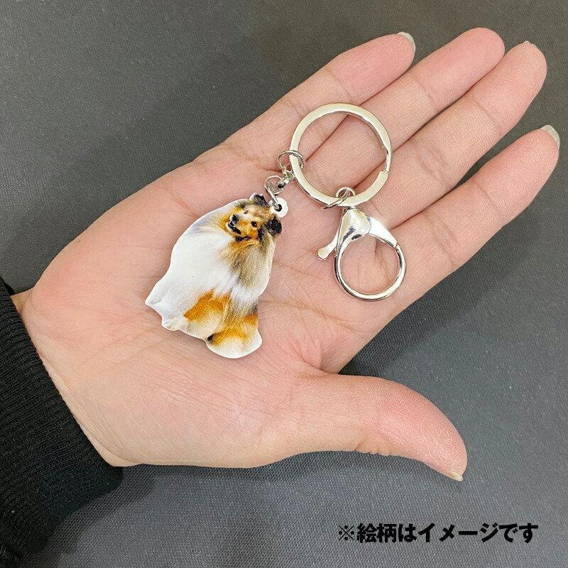 キーホルダー シベリアンハスキー ハスキーグッズ アクリル 犬 いぬ