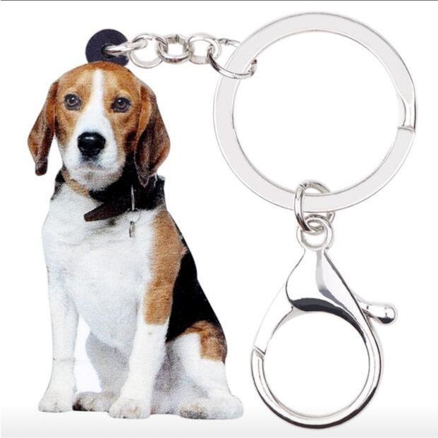 ビーグル キーホルダー ビーグルグッズ アクリル 犬 いぬ イヌ Dog 犬種別 犬雑貨 オーナーグッズ かわいい 輸入 キーチェーン プリント 犬と動物 トラストワンポイント 通販 Yahoo ショッピング